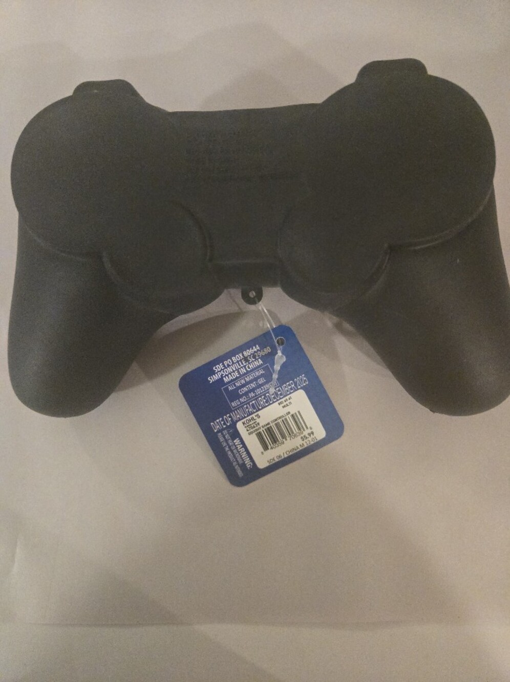 Squishy Game Controller - Black SALE - Picture 2 of 2